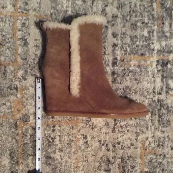 MARC FISHER LTD BRENDAN WEDGE BOOTIE! EUC! SZ 9 - Picture 11 of 11